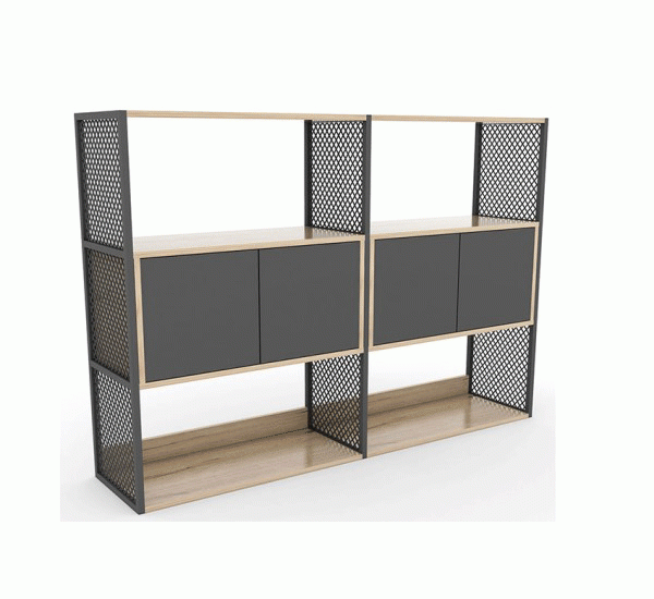 FLAT METAL AKSAMLI DOLAP 160x120
