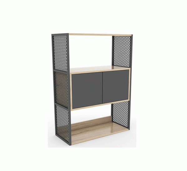 FLAT METAL AKSAMLI DOLAP 80X120