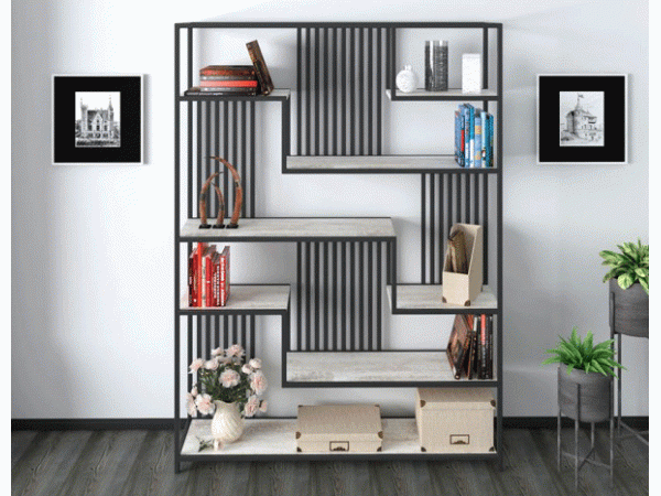 ÇİZGİ METAL KİTAPLIK