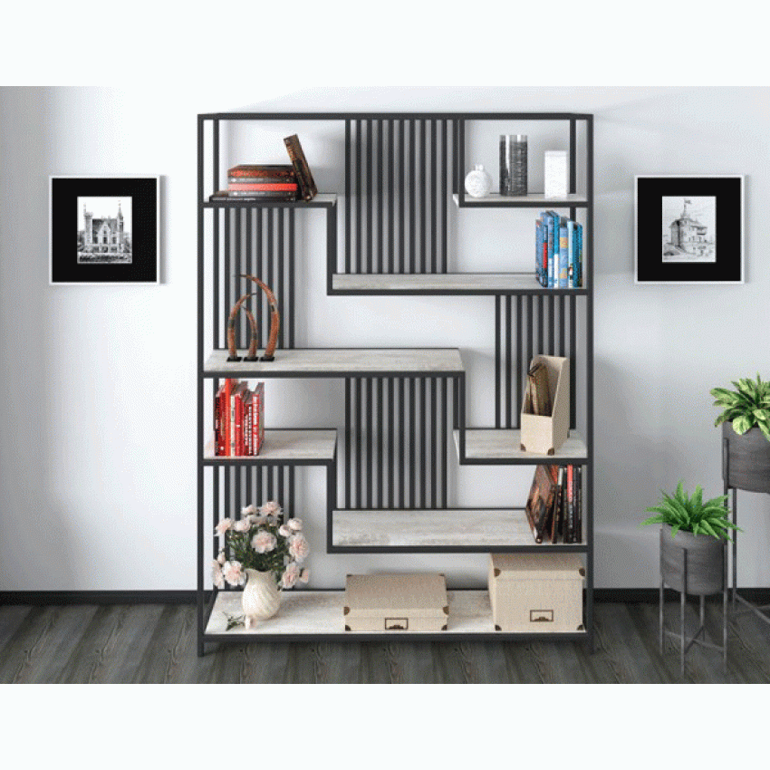 ÇİZGİ METAL KİTAPLIK