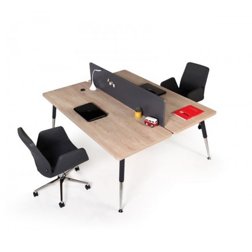 BOOMERANG İKİLİ OFİS MASASI 