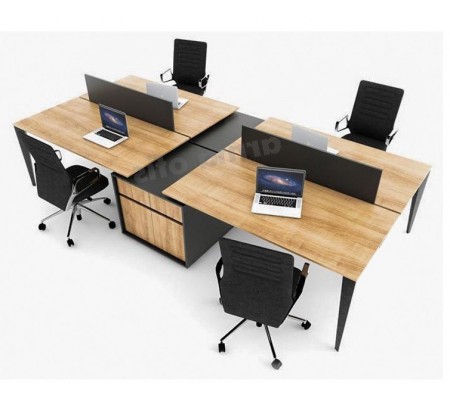  EXEN KESONLU DÖRTLÜ WORKSTATION