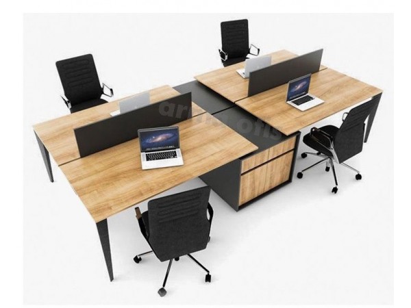  EXEN KESONLU DÖRTLÜ WORKSTATION